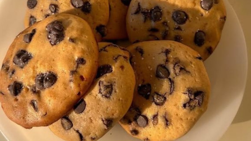 cách làm bánh quy socola chip