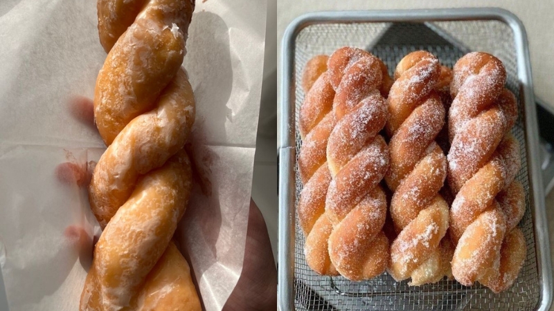 cách làm bánh rán đường