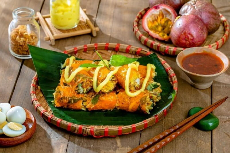 cách làm bánh tráng cuốn