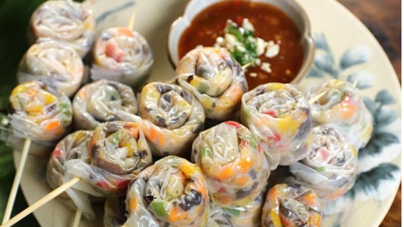 cách làm bánh tráng lụi