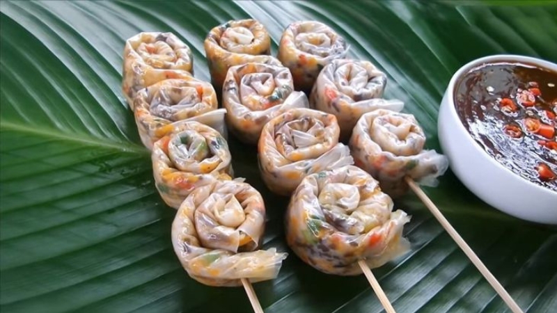 cách làm bánh tráng lụi
