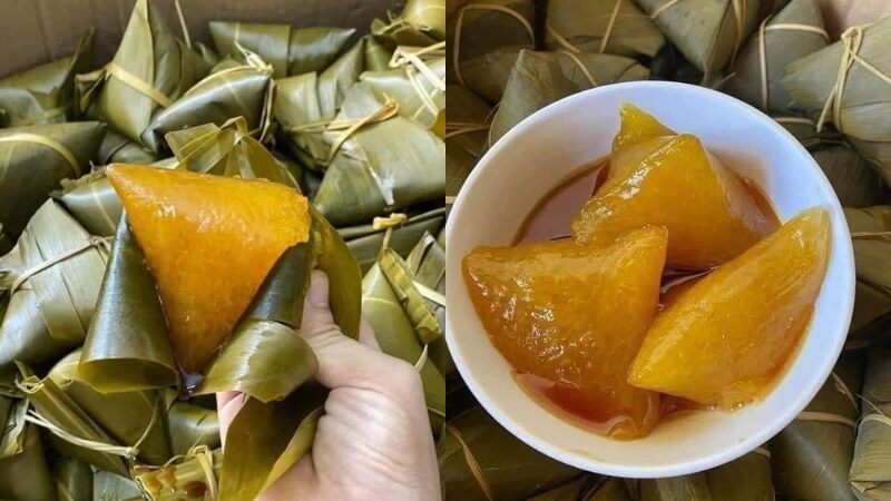 cách làm bánh tro miền bắc