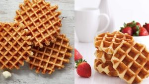 cách làm bánh waffle