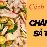cách làm chân gà sả tắc