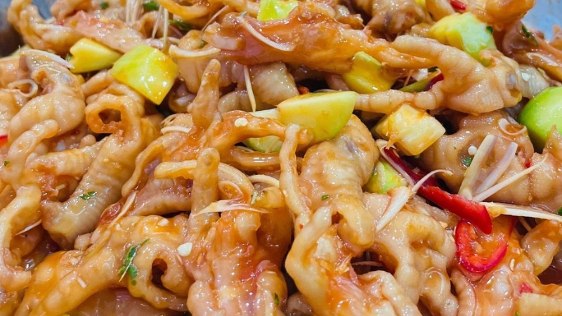 cách làm nước sốt thái chân gà tại nhà
