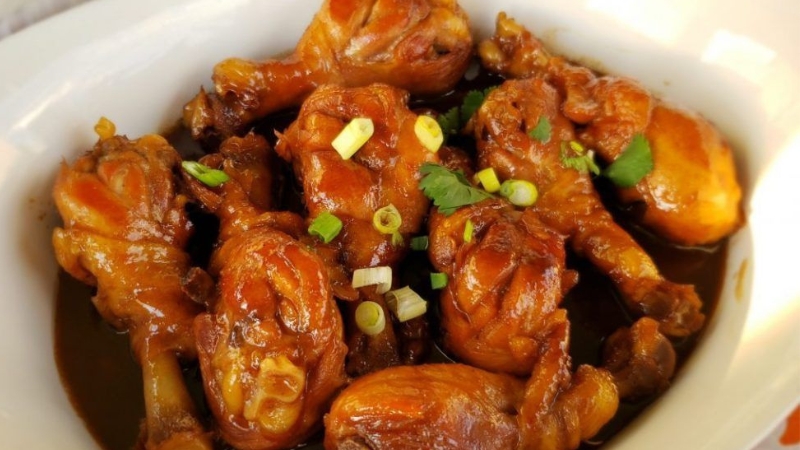 cách làm gà roti ngũ vị hương