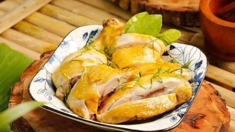 cách làm gà ủ muối hoa tiêu thơm ngon