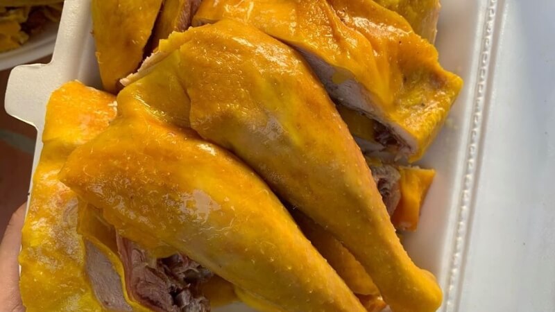 cách làm gà ủ muối hoa tiêu ngon ngất ngây