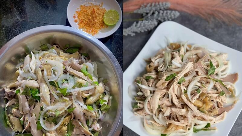Món gỏi gà rau răm ngon miệng, dễ làm cho bữa cơm gia đình