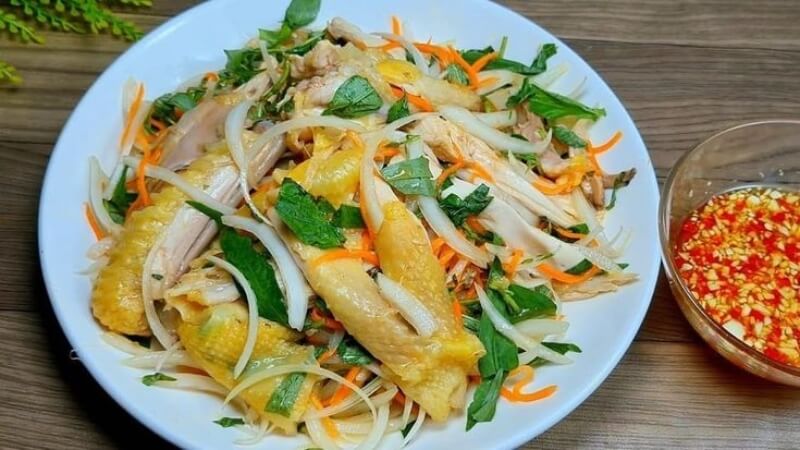 cách làm gỏi gà