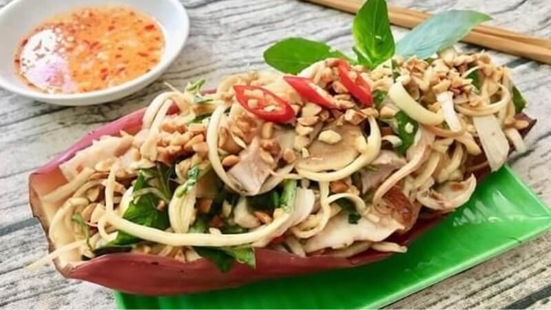 cách làm nộm gà hành tây