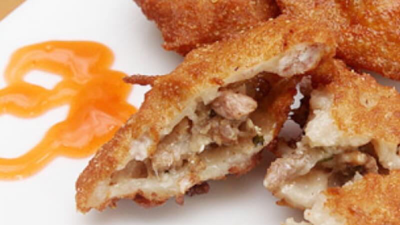 cách làm bánh chao vịt quay