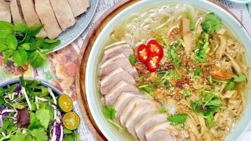 cách làm bún măng vịt