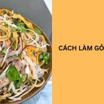 cách làm gỏi vịt đu đủ
