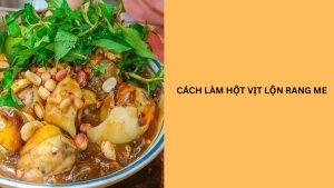 cách làm hột vịt sốt me