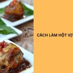 cách làm vịt lộn xào me