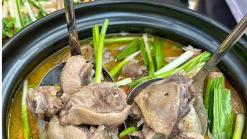 vịt om sấu làm thế nào