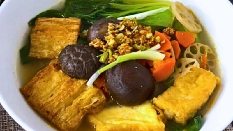 cách làm mì vịt tiềm chay