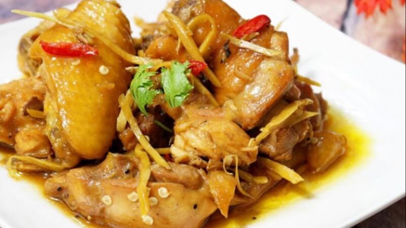 cách làm món vịt kho gừng