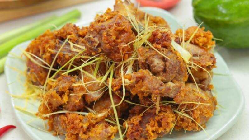 cách làm vịt rang riềng