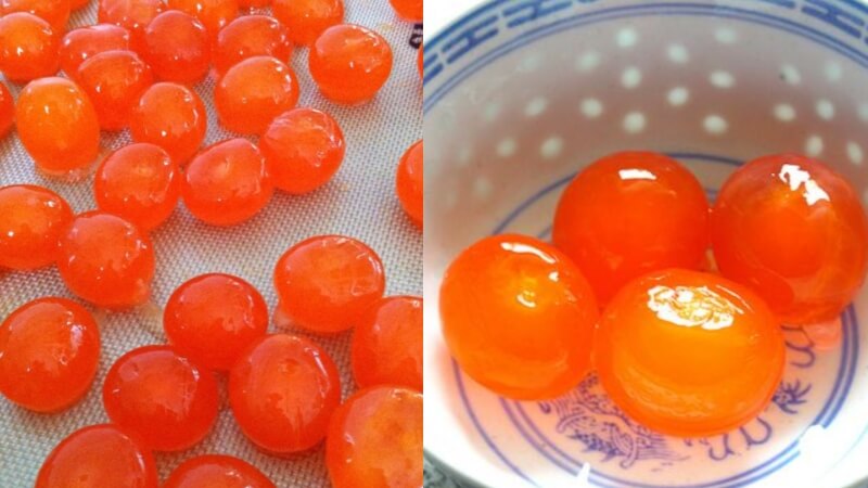 cách làm hột vịt muối