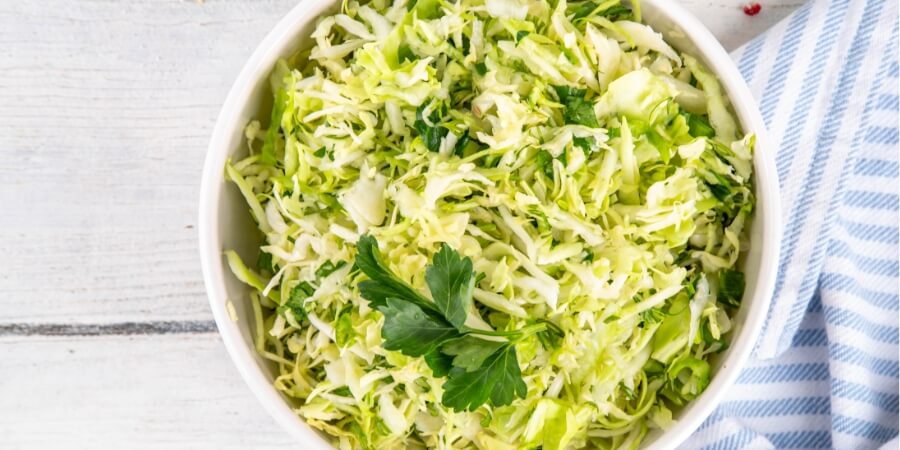 cách làm salad bắp cải tím