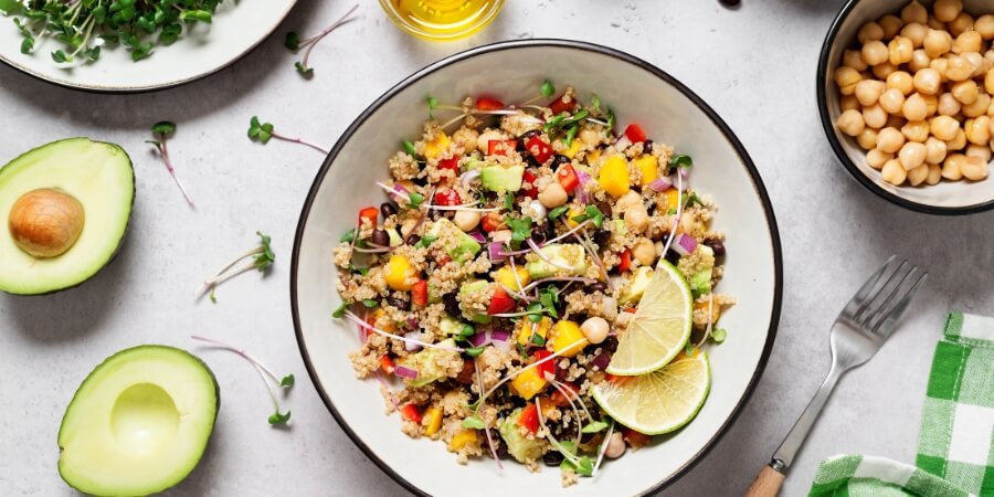 cách làm salad bơ rau trộn giảm cân