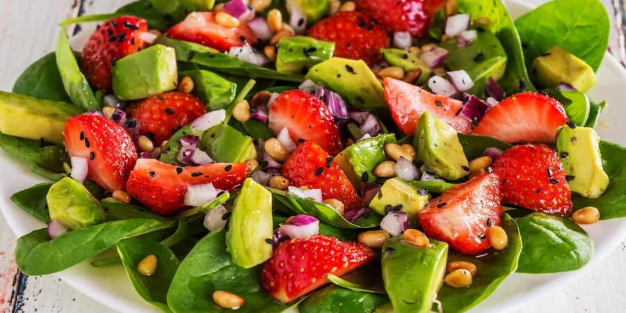 cách làm salad bơ rau trộn giảm cân