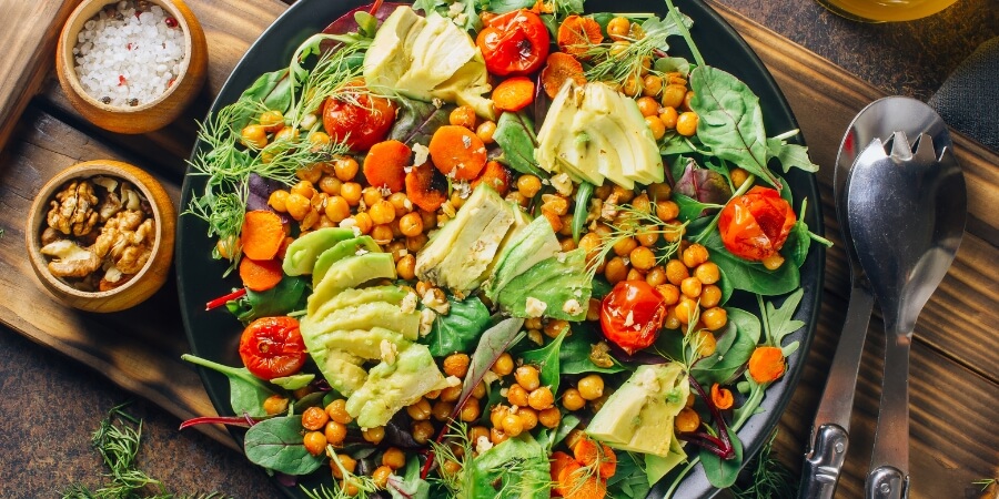 cách làm salad bơ rau trộn giảm cân