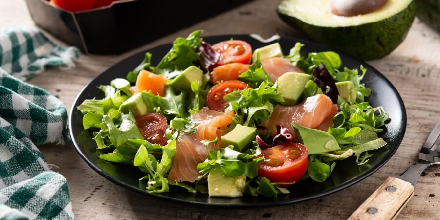 cách làm salad bơ rau trộn giảm cân