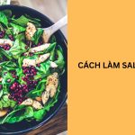 cách làm salad cải bó xôi