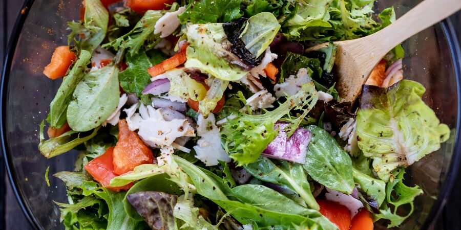 cách làm salad dầu giấm