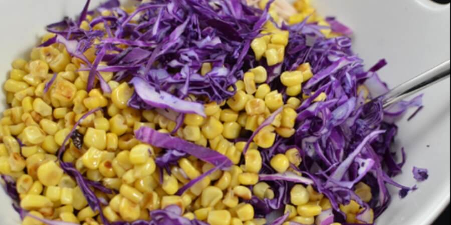 cách làm salad ngô