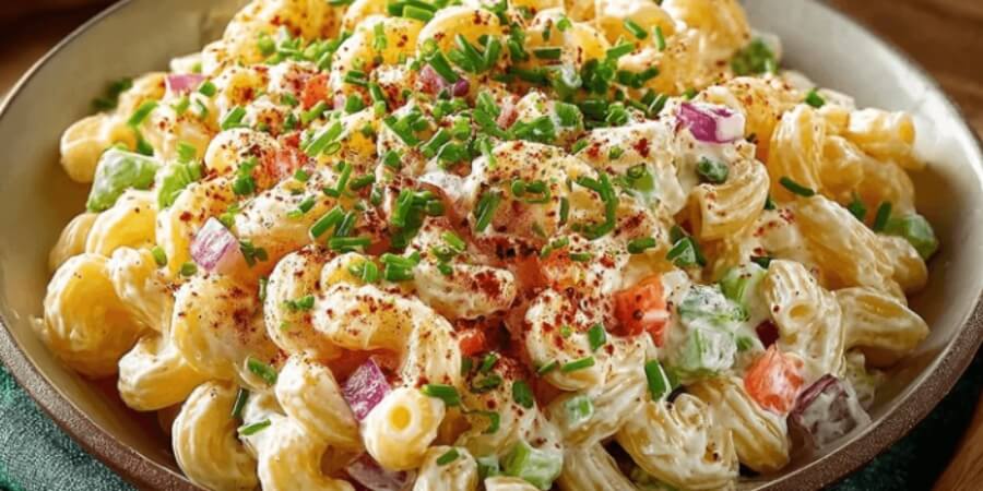 Cách làm salad nui