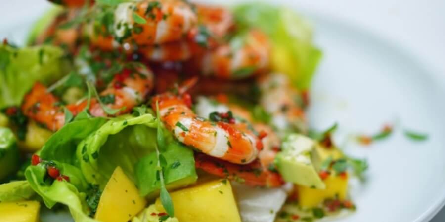 Cách làm salad tôm bơ