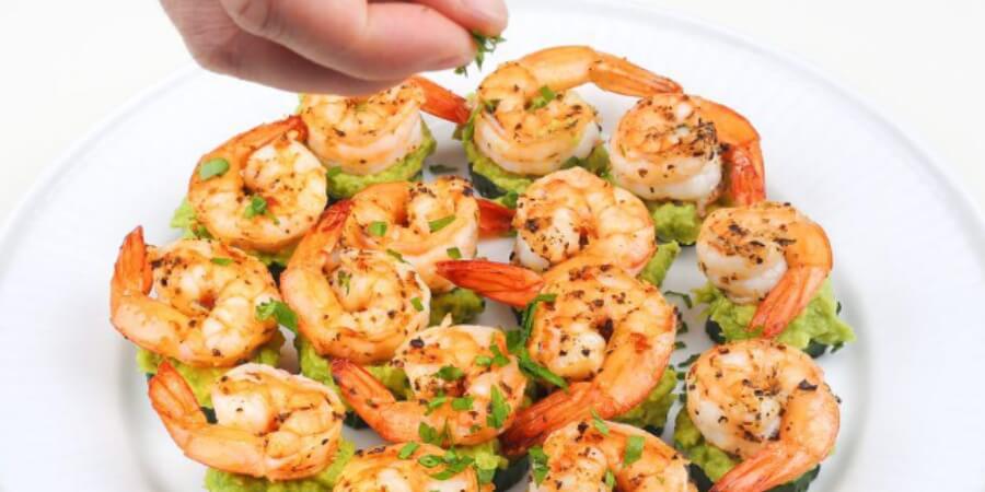 Cách làm salad tôm bơ