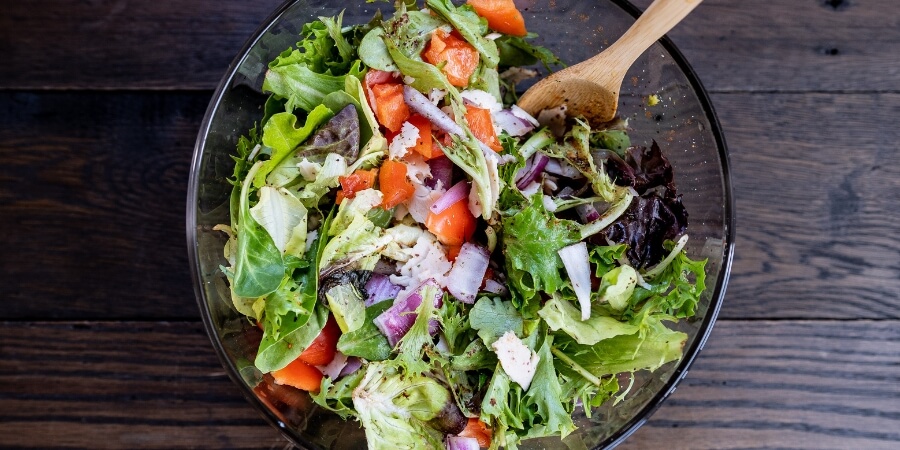 cách làm salad ức gà