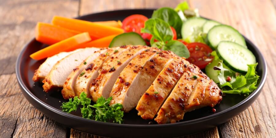 cách làm salad ức gà