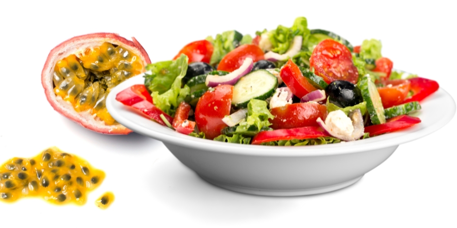 cách làm sốt salad chanh leo