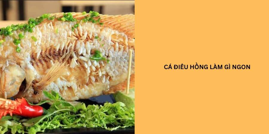 cách làm cá diêu hồng hấp xì dầu