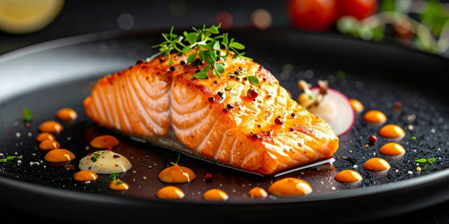 cách làm cá hồi áp chảo