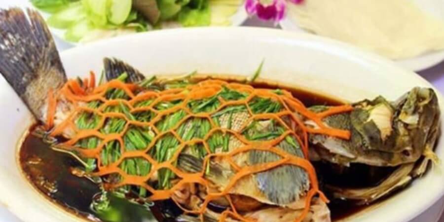 cách làm cá mú hấp xì dầu