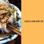 cách làm gỏi cá trích